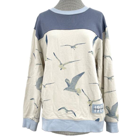 Taylor Swift 1989 Seagulls Crewneck Pullover Sweatshirt All Over Print Size M - Picture 1 of 11